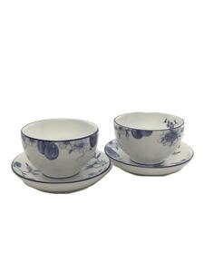 WEDGWOOD◆カップ&ソーサー/4点セット/BLU/BLUE PLUM