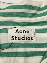 Acne Studios(Acne)◆半袖シャツ/46/コットン/GRN/ストライプ/FN-MN-SHIR000025_画像3