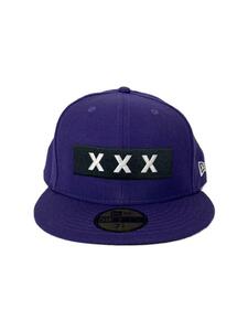 NEW ERA◆59FIFTY/キャップ/7 1/2/ウール/パープル/メンズ