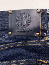 JAPAN BLUE JEANS◆13.5oz スビンゴールド面セルヴィッチ/30/コットン/IDG/無地/J062243_画像4