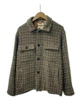 MARKAWARE◆LOGGER JACKET/ジャケット/2/アルパカ/マルチカラー/A23C-15BL01C_画像1