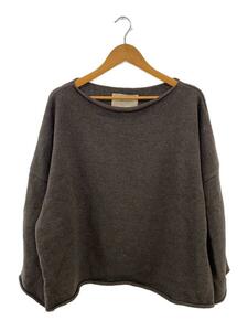 TODAYFUL◆21AW/Boatneck Over Knit/セーター(厚手)/FREE/コットン/ブラウン/12120509
