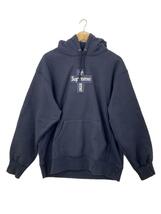 Supreme◆20AW/Cross Box Logo Hooded Sweatshirt/使用感有り/パーカー/L/コット_画像1