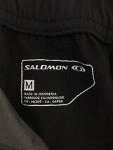 salomon◆WINDSTOPPER/TRAIL TIGHTS/M/BLK_画像5