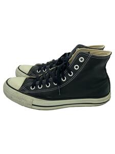 CONVERSE◆ハイカットスニーカー/26cm/BLK/レザー/1B908