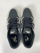 NIKE◆AIR JORDAN 1 LOW OG_エアジョーダン1 レトロ ロー OG/27.5cm/BLK/レザー_画像3