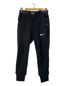 NIKE◆×sacai/NRG FLEECE PANT/スウェットパンツ/S/コットン/ブラック/CZ4698-010