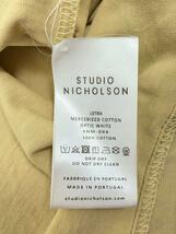 STUDIO NICHOLSON◆Tシャツ/1/コットン/SNM-004_画像4