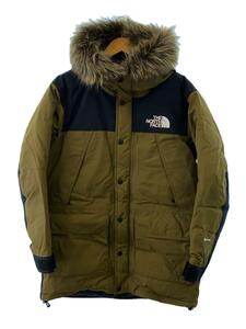 THE NORTH FACE◆MOUNTAIN DOWN COAT_マウンテンダウンコート/M/ゴアテックス/KHK