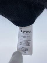 Supreme◆23FW/MOHAIR BEANIE/ニットキャップ/-/ナイロン/BLK/無地/メンズ_画像4