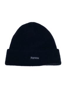 Supreme◆23FW/MOHAIR BEANIE/ニットキャップ/-/ナイロン/BLK/無地/メンズ