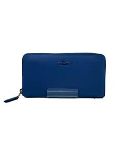 COACH◆長財布/レザー/BLU/レディース/H1930