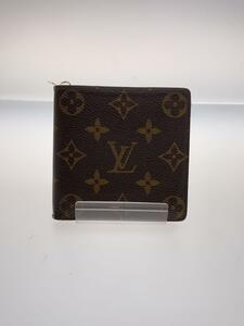 LOUIS VUITTON◆ポルト・フォイユ・マルコ_モノグラム・キャンバス_BRW/PVC/BRW/総柄/レディース