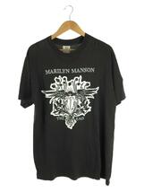 90s/Winterland/MARILYN MANSON/THE END/Tシャツ/XL/コットン/BLK_画像1