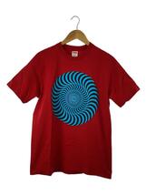 Supreme◆18SS/Spitfire Classic Swirl Tee/M/コットン/RED/プリント_画像1