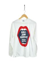 HYSTERIC GLAMOUR◆HYS LIPS Tシャツ/S/コットン/WHT/総柄/02203cl13_画像1