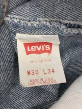 Levi’s◆ストレートパンツ/30×34裾上げあり/デニム/IDG/_画像5