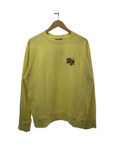 Onitsuka Tiger◆23AW/SWEAT TOP/ヨゴレ有/スウェット/M/コットン/YLW/2183B183