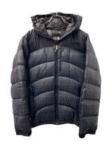 THE NORTH FACE◆ダウンジャケット_ND91234/M/ナイロン/グリーン/チェック/EF-4162_画像1