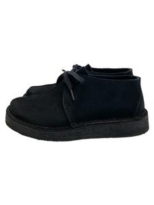 Clarks◆DESERT TREK/ブーツ/US8.5/BLK/スウェード/261554867075