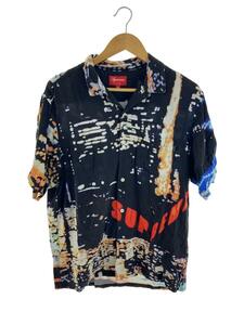 Supreme◆City Lights Rayon S/S Shirt/M/レーヨン/20SS/使用感有