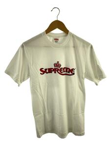 Supreme◆23SS/Crown Tee/Tシャツ/S/コットン/WHT