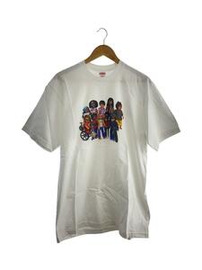 Supreme◆Tシャツ/L/コットン/WHT/プリント