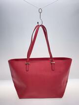 kate spade new york◆トートバッグ/牛革/RED_画像3