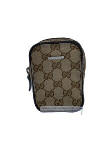 GUCCI◆シガレットケース/BEG/GGキャンバス/115249 200047