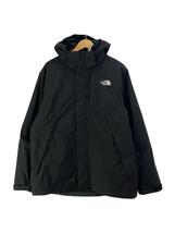 THE NORTH FACE◆LONE PEAK TRICLIMATE 3WAY DRYVENT/ナイロンジャケット/L/ナイロン/BLK/無地_画像1