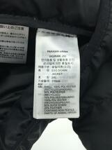 adidas◆ダウンジャケット/XO/ポリエステル/BLK/無地/GH4589_画像4