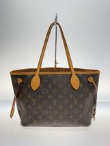 LOUIS VUITTON◆1)ネヴァーフルPM_モノグラム・キャンバス_BRW/PVC/BRW_画像3