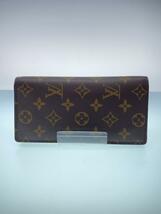 LOUIS VUITTON◆ポルト・フォイユ・ブラザ_モノグラム・キャンバス_BRW/M66540_画像1