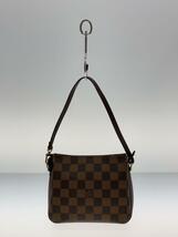 LOUIS VUITTON◆トゥールスメイクアップ_ダミエ・エベヌ_BRW/PVC/BRW/総柄_画像3