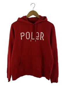 POLER OUTDOOR STUFF◆パーカー/S/コットン/RED