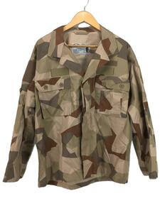 MILITARY◆Swedish ARMY M90 Field Shirt/ミリタリージャケット/-/コットン/BEG/カモフラ