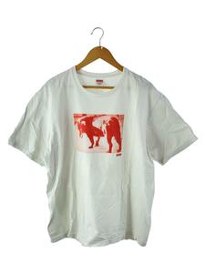 Supreme◆22SS/daido moriyama dog tee/Tシャツ/XL/コットン/WHT