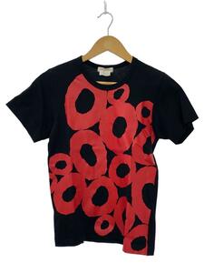 COMME des GARCONS HOMME◆Tシャツ/XS/コットン/BLK