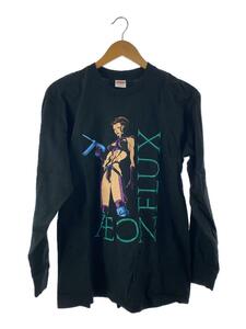 Supreme◆22SS/Aeon Flux L/S TEE長袖Tシャツ/M/コットン/BLK