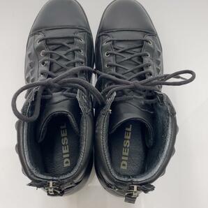 DIESEL◆ハイカットスニーカー/27cm/BLK/レザー/Y00791/DIAMONDの画像3