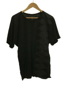 B Yohji Yamamoto◆Tシャツ/2/コットン/BLK/プリント