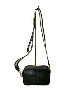 MARC JACOBS◆ショルダーバッグ/レザー/BLK/無地/M0014465