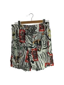 WACKO MARIA◆22SS/HAWAIIAN SHORTS/ハワイアンショーツ/XL/レーヨン/WHT