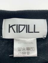 KIDILL◆Tシャツ/FREE/コットン/BLK_画像3