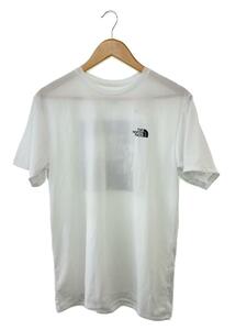 THE NORTH FACE◆S/S SQUARE LOGO PHOTO TEE_ショートスリーブスクエアロゴフォトティー/M/ポリエステル/W