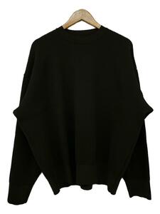 stein◆Oversized Waffle Knit LS/S/ポリエステル/KHK/無地/ST.540