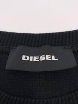 DIESEL◆セーター(厚手)/S/コットン/BLK/bg000009/ブラック/黒色_画像3