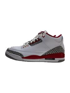 NIKE◆AIR JORDAN 3 RETRO_エア ジョーダン 3 レトロ/28cm/ホワイト/CT8532-126