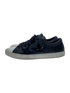 CONVERSE◆ローカットスニーカー/28cm/BLK/レザー/31301731