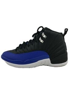 NIKE◆AIR JORDAN 12 RETRO_エアジョーダン 12 レトロ/25cm/BLK